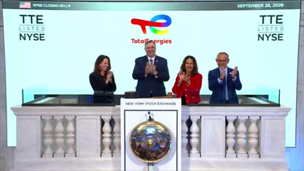 totalenergies (nyse tte) rings the closing bell® (video)