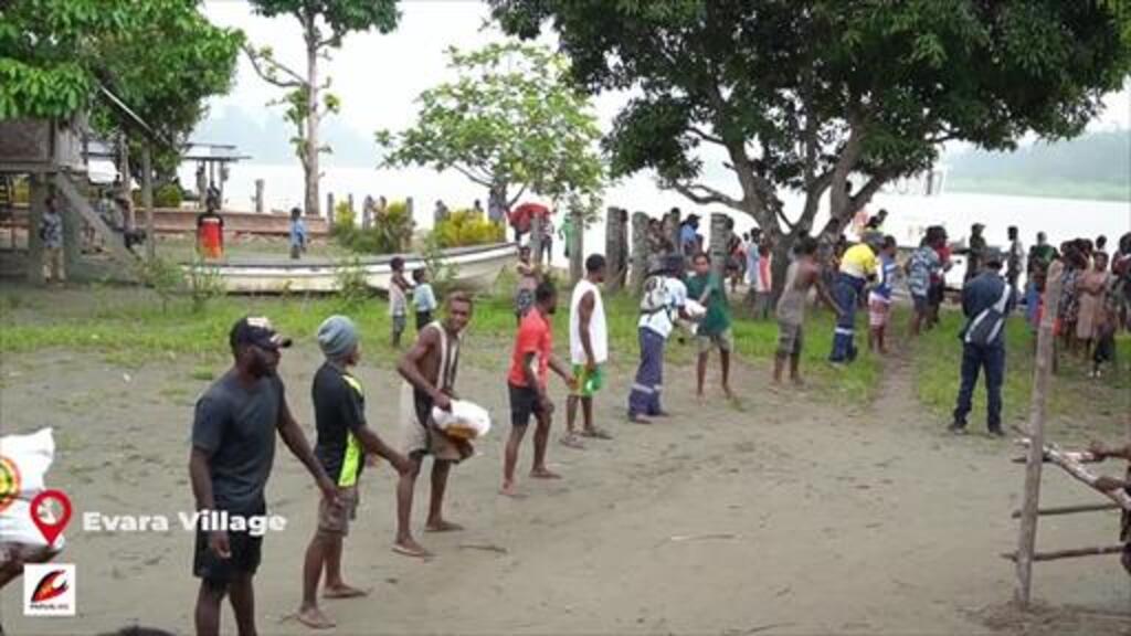 Papua LNG Purari relief (Video)