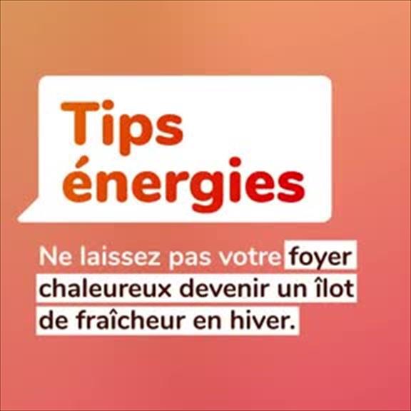 tips energie - déperdition thermique (vidéo)
