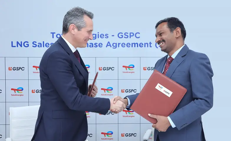 Signing of Sale and Purchase Agreement between TotalEnergies and Gujarat State Petroleum Corporation Limited (GSPC)