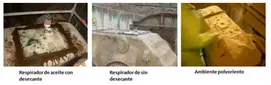 Imágenes de un examen de la carcasa externa