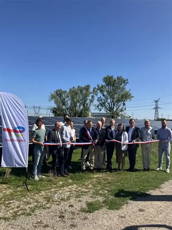 Inauguration centrale solaire de Bayet