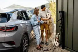 Borne recharge famille - 33%