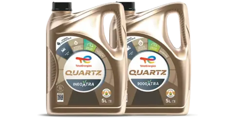 Quartz INEO Xtra and 9000 Xtra car engine oil
