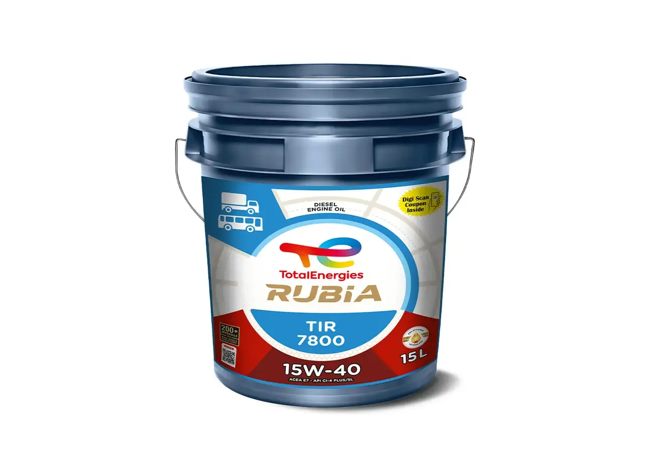 rubia tir 7800 15w-40