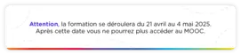 21 avr au 4 mai