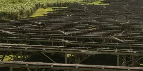 Centrale solaire au sol