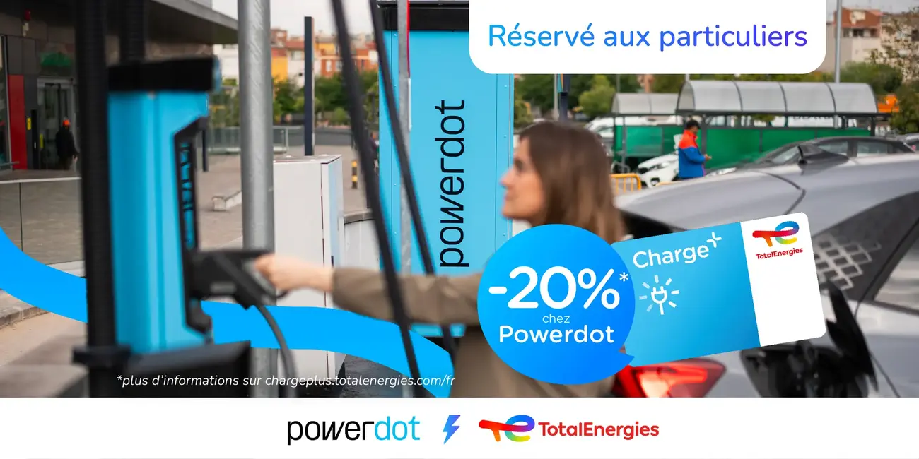 Carte de recharge Charge+ : pour les particuliers