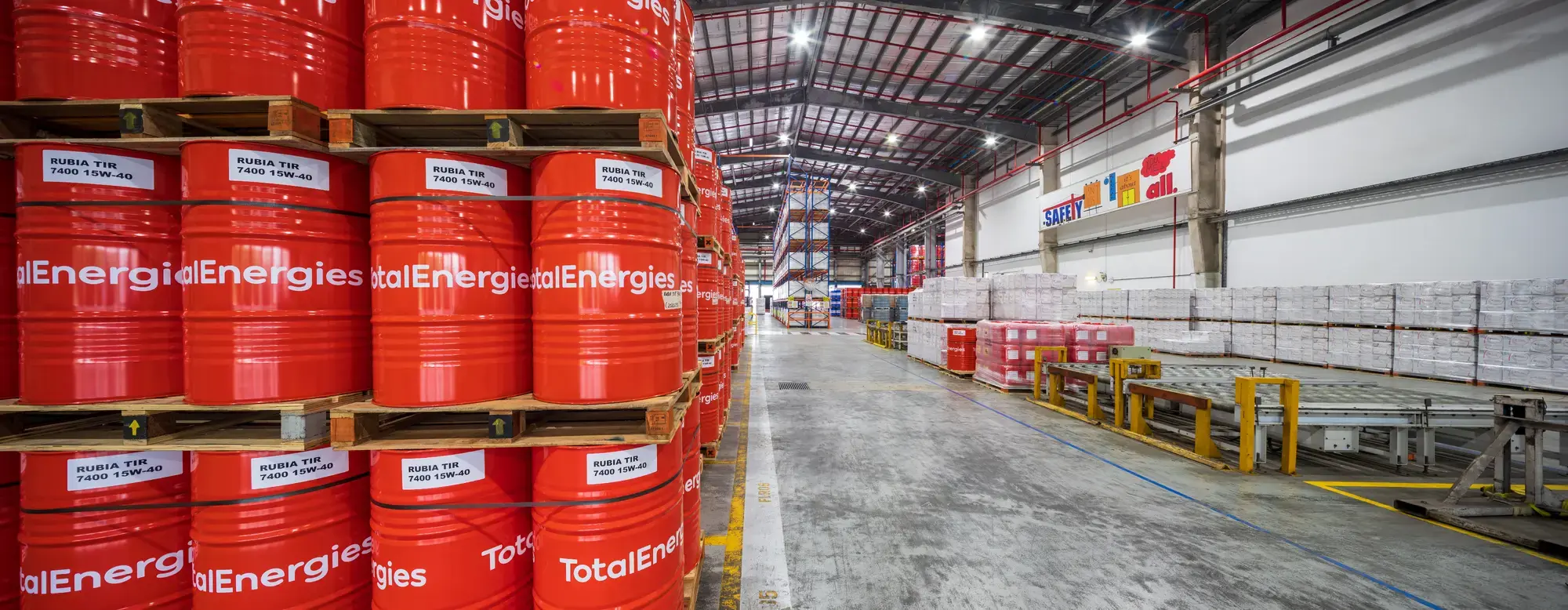 Tuas lubricant plant in Singapore
