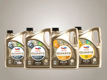 Our fully synthetic Quartz engine oils