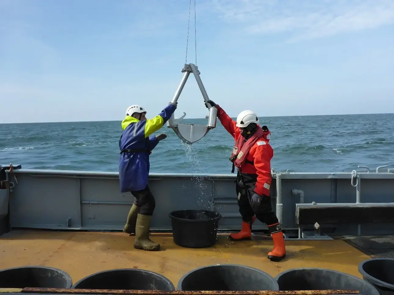 sampling using a van veen grab