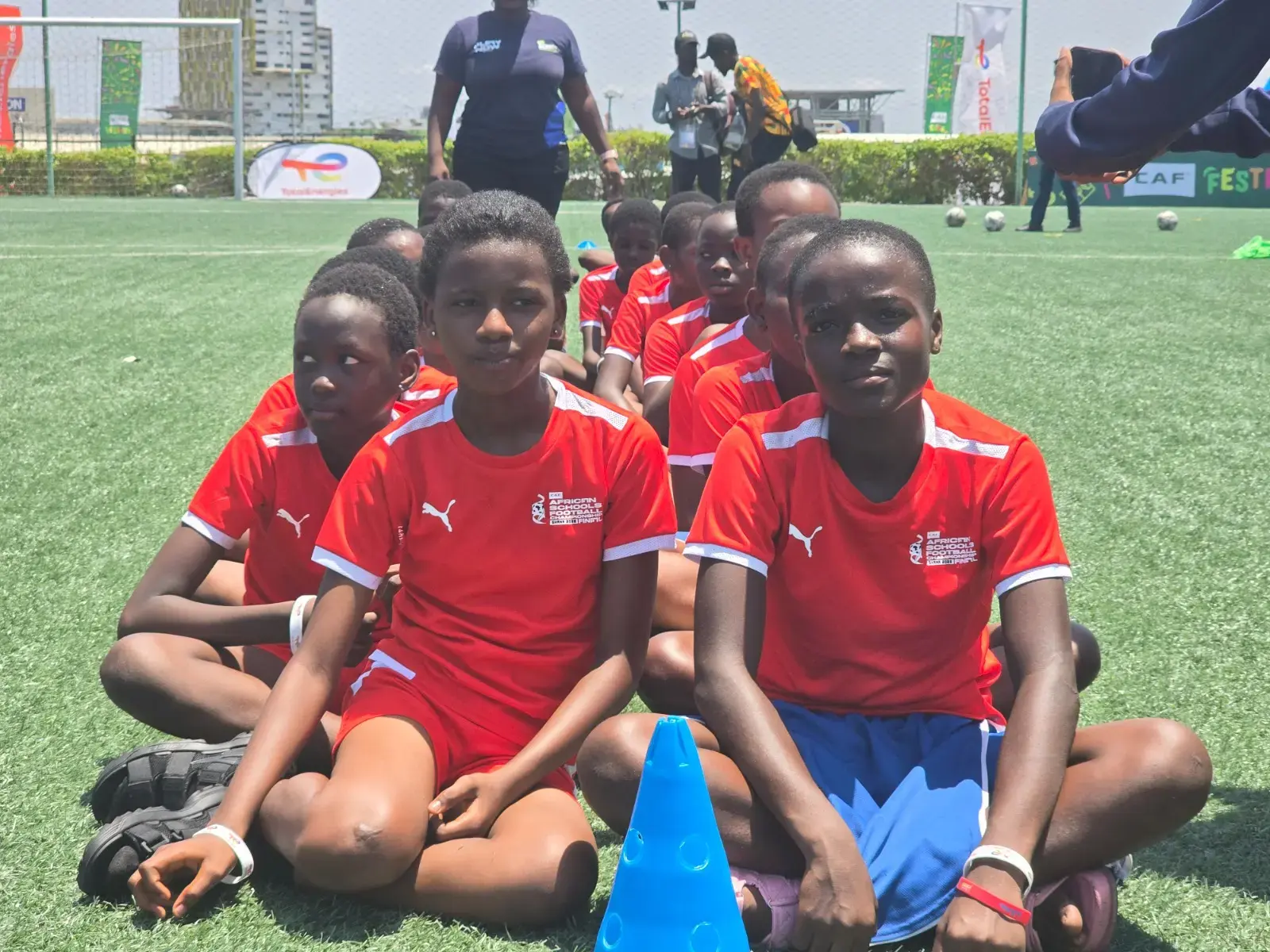 TotalEnergies Ghana at the CAF African Schools Football Championship