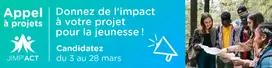 Visuel appel à projets - JIMP'ACT