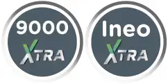Logo 9000 xtra iund ineo xtra von quartz xtra range