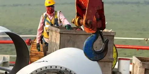 Dhamra LNG Terminal Construction Site, India