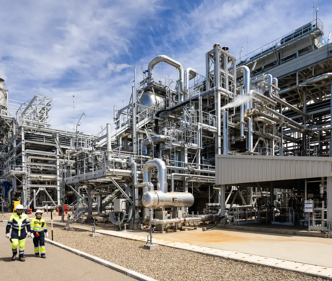 Tempa Rossa oil and gas site in Corleto Perticara, southern Italy