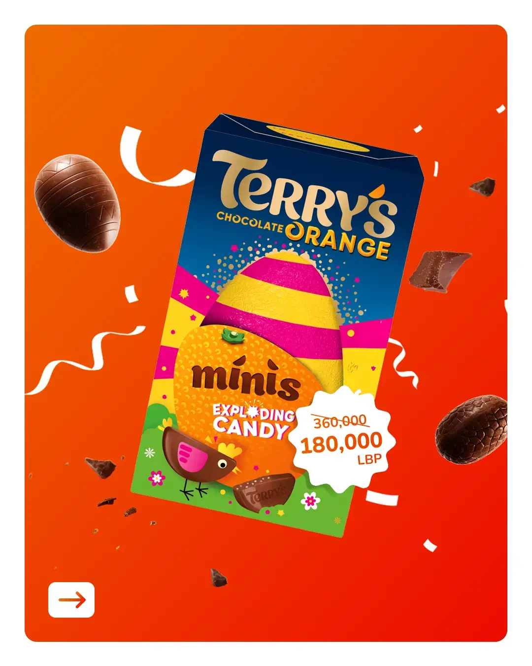 Easter Chocolate Discounted Range