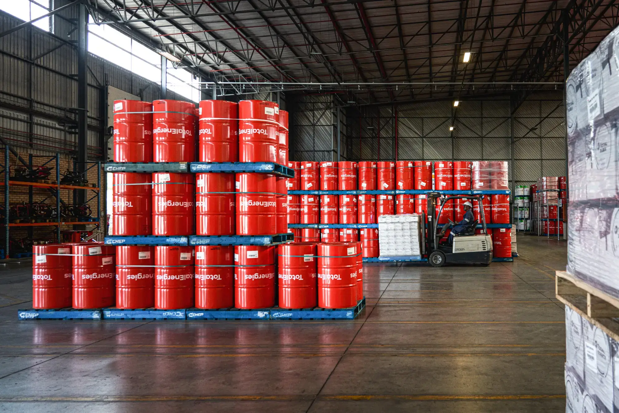 Lubricant Distribution Centre in South Africa