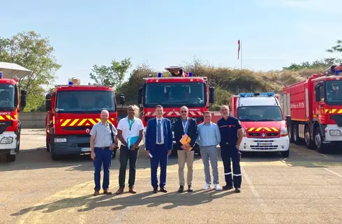 Visite préfet plateforme de feyzin