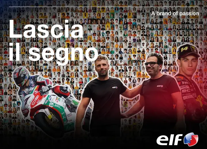 Banner home page ELF lascia il segno