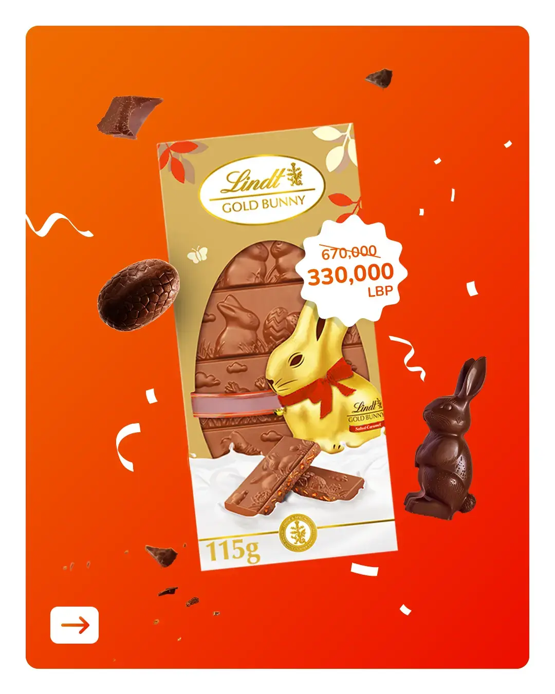 Easter Chocolate Discounted Range