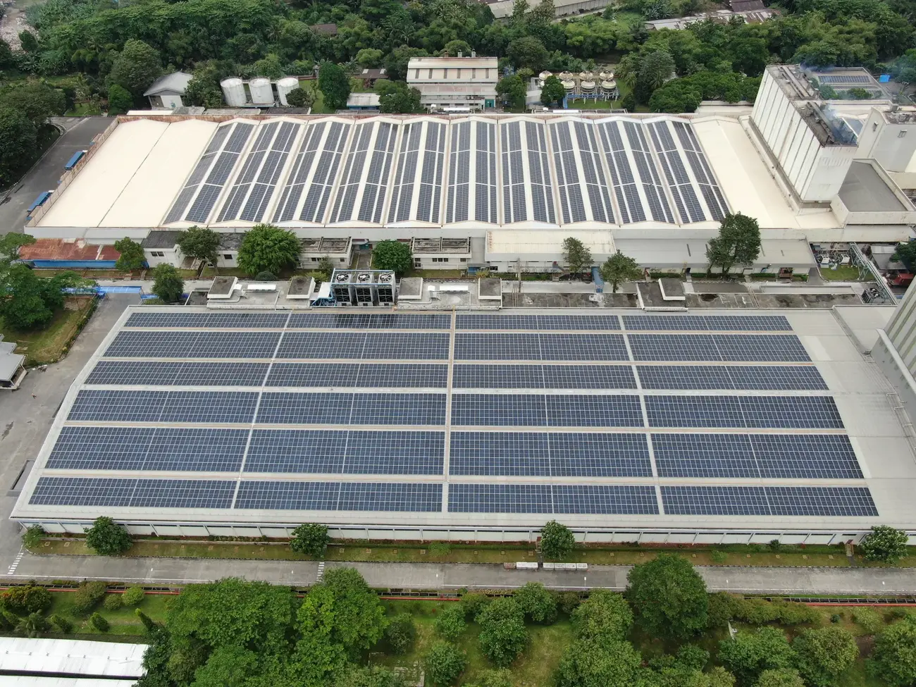 PT Indo Kordsa - rooftop on site solar installation - DG APAC