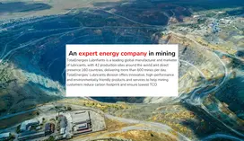 an expert energy company in mining totalenergies lubrifiants is a leading global manufacturer an