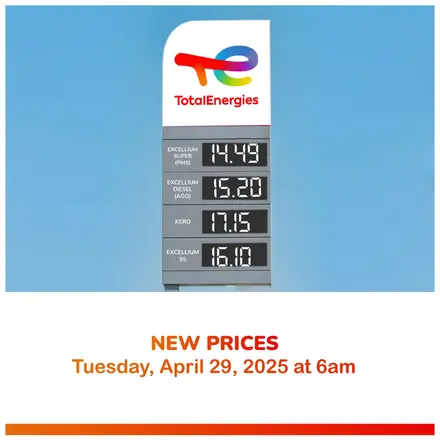 TotalEnergies fuel price