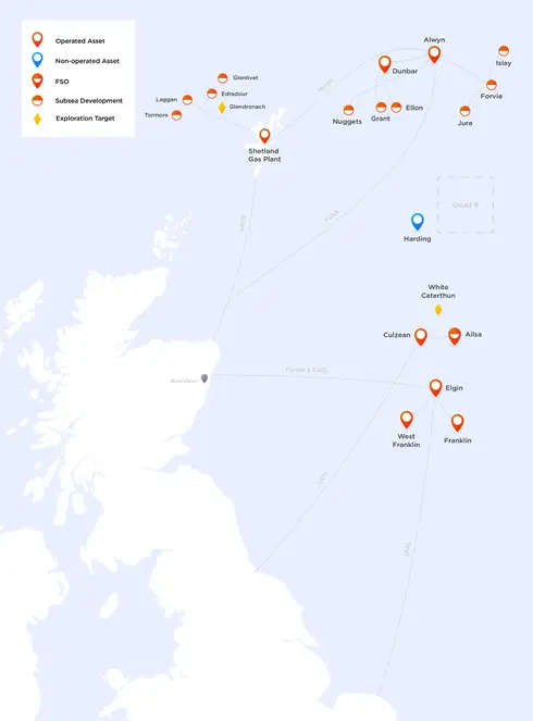 UK operations maps