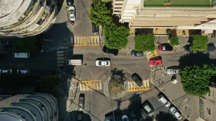 pedestrian crossing cover