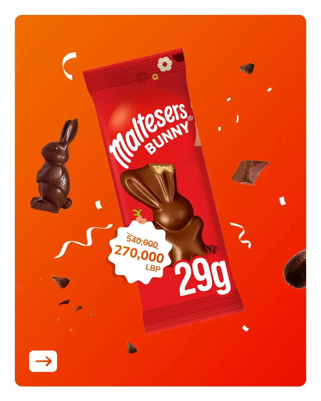 Easter Chocolate Discounted Range
