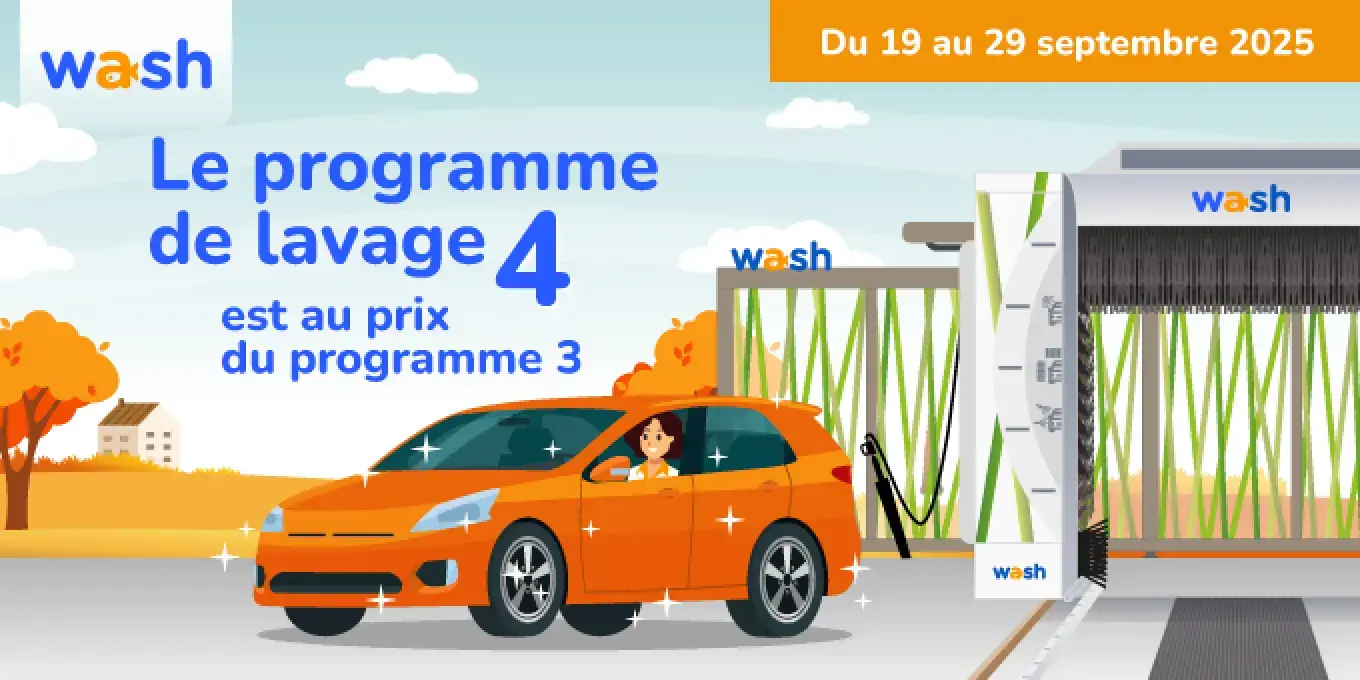 Le programme de lavage 4
