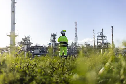 Tempa Rossa oil and gas site in Corleto Perticara, southern Italy