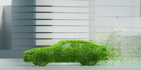 Illustration mobilité verte