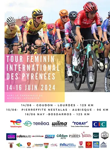 Affiche Tour Féminin des Pyrénées 2024