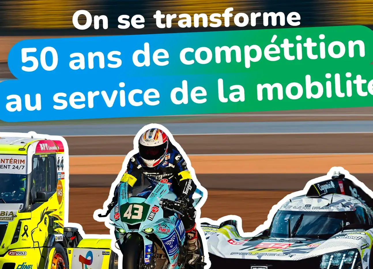 Compétition - 50 ans de compétition au service de la mobilité