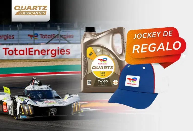 Realiza el cambio de aceite con Quartz y llévate un regalo