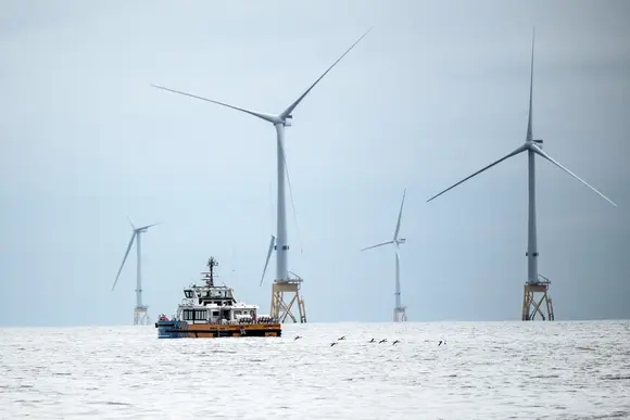 Parc éolien offshore Seagreen en Ecosse
