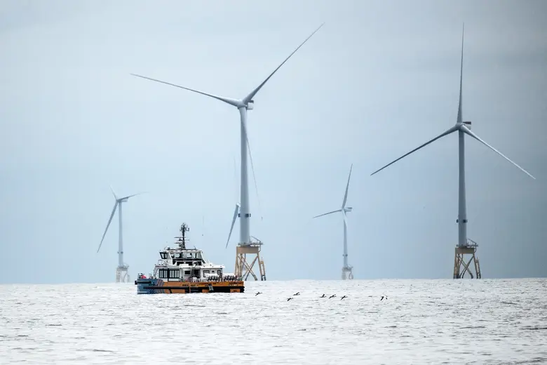 Parc éolien offshore Seagreen en Ecosse