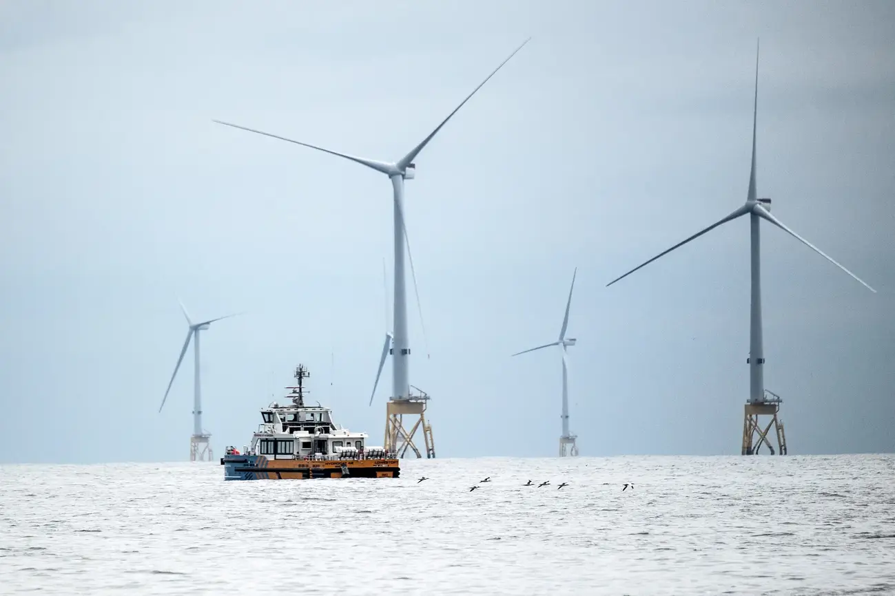 Parc éolien offshore Seagreen en Ecosse