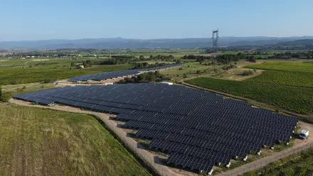 Centrale solaire de Touzery, Hérault