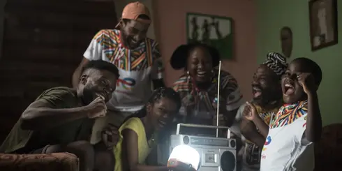 Using the Sunshine 300 at home, Cameroon