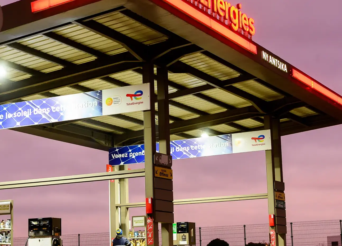 Gas stations in Antananarivo, Madagascar