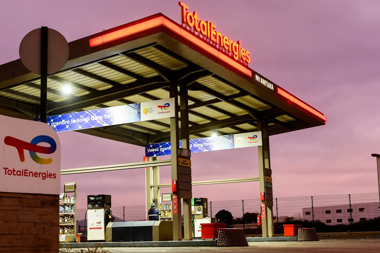 Gas stations in Antananarivo, Madagascar