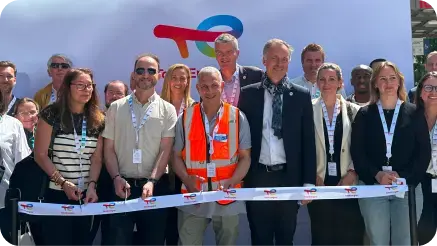 Collaborateurs inauguration station 100 pourcent electrique strasbourg alsace - 437x246