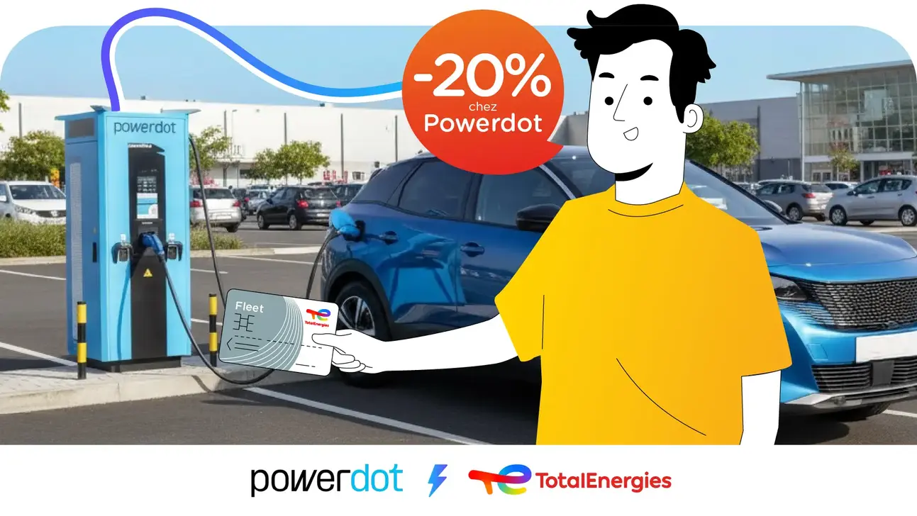Partenariat carte Fleet et Powerdot