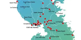 carte martinique