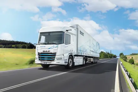 DAF Trucks on the road