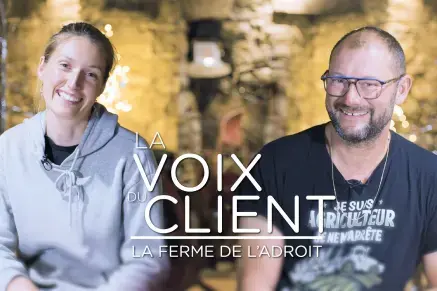 La voix du client : A la rencontre de Lucille et Xavier - 33%