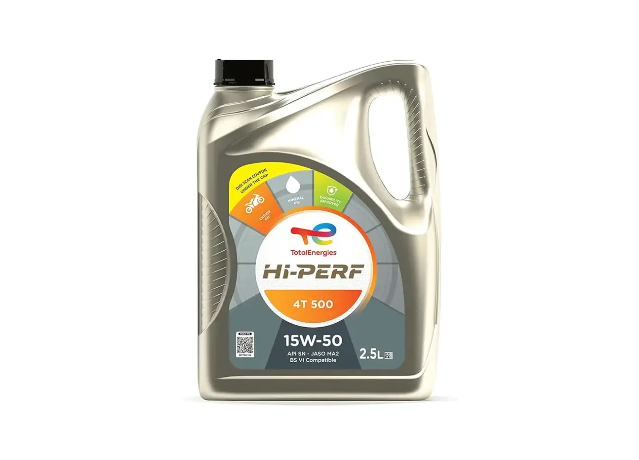 Total Hi perf 4t 500 15w-50